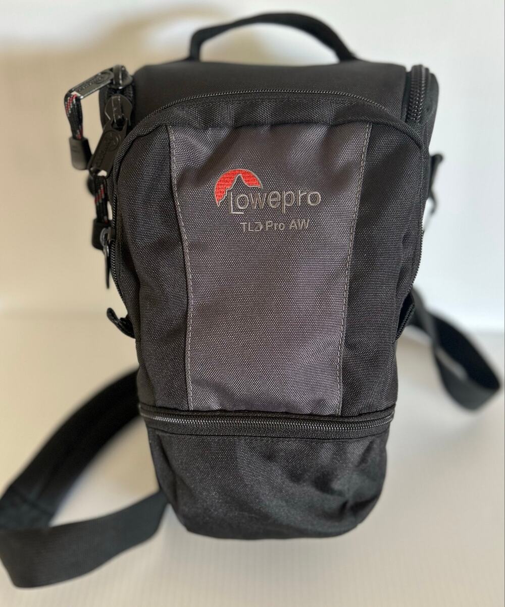 Lowepro TLZ Pro AW Toploader DSLR Camera Bag Padded Shoulder Case Black Gray